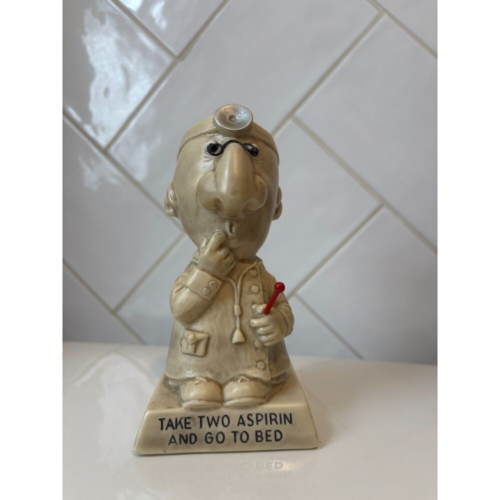 R &W Berries Co’s Figurine Collectibles "take two aspirin.." | Vtg. 1971